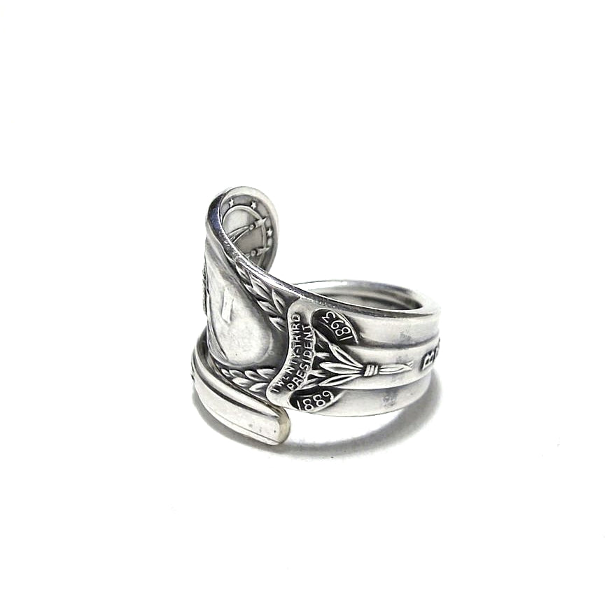President Spoon Ring　　No.6109　21号　Benjamin Harrison