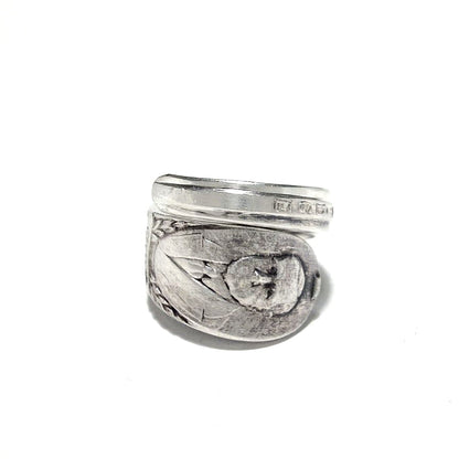 President Spoon Ring　　No.6112　24号　Calvin Coolidge