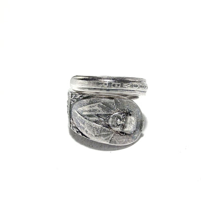 President Spoon Ring　　No.6113　24号　Dwight Eisenhower