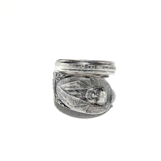 President Spoon Ring　　No.6113　24号　Dwight Eisenhower