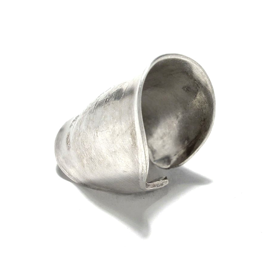 「つぼ」 Spoon Ring　No.6137　21号