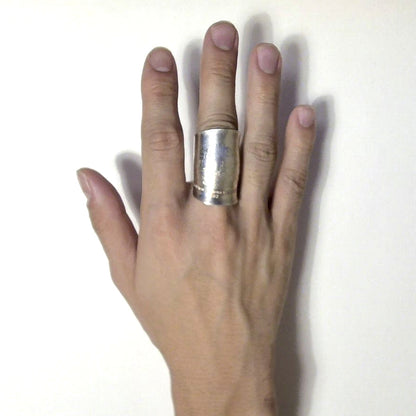 「つぼ」 Spoon Ring　No.6137　21号