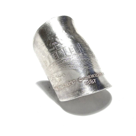 「つぼ」 Spoon Ring　No.6137　21号