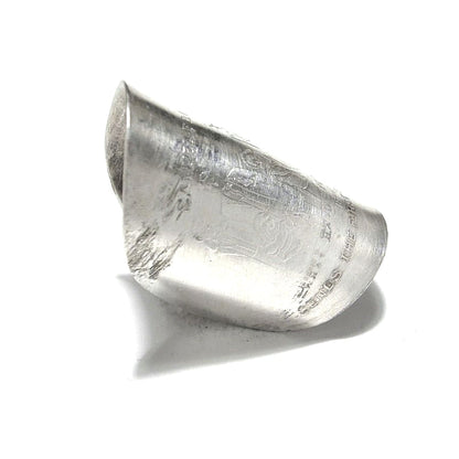 「つぼ」 Spoon Ring　No.6138　20号