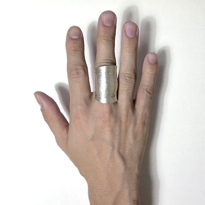 「つぼ」 Spoon Ring　No.6138　20号