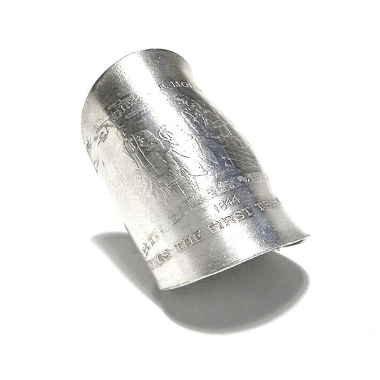 「つぼ」 Spoon Ring　No.6138　20号