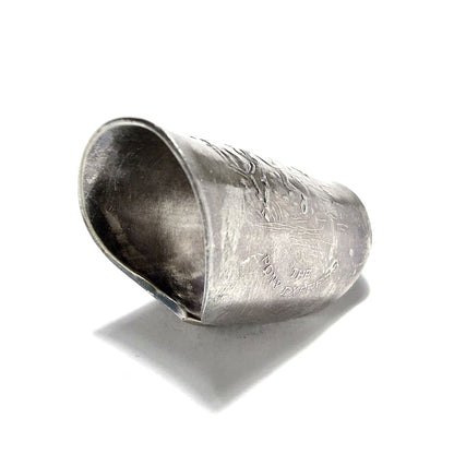 「つぼ」 Spoon Ring　No.6139　16号