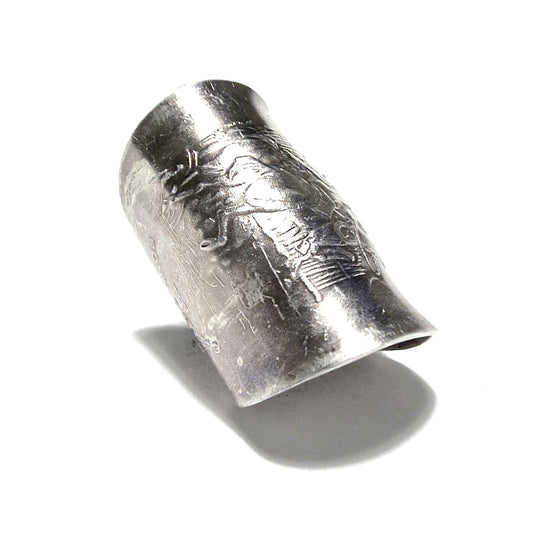「つぼ」 Spoon Ring　No.6139　16号