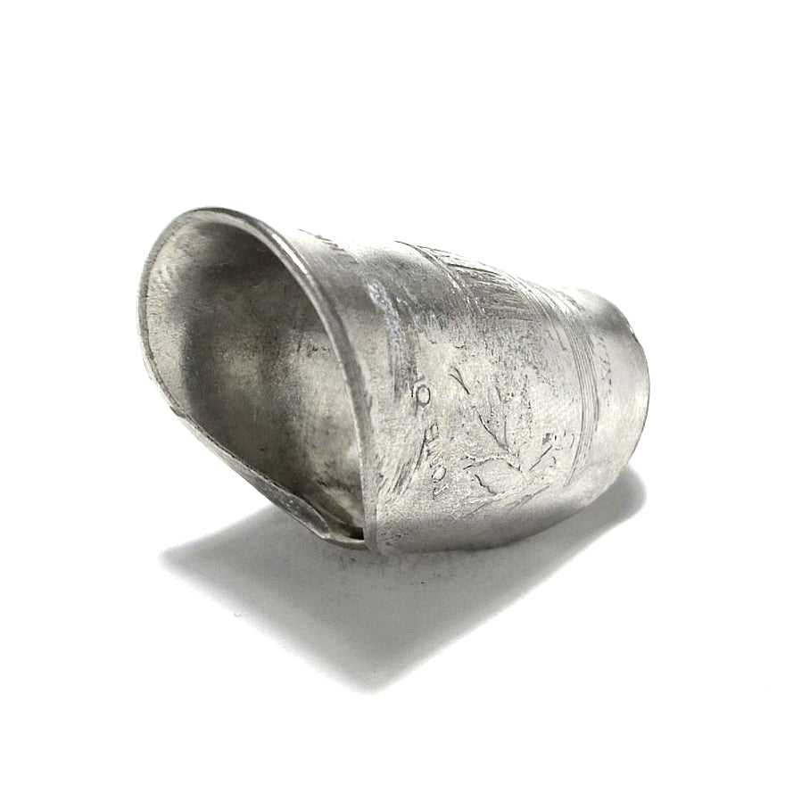 「つぼ」 Spoon Ring　No.6140　18号