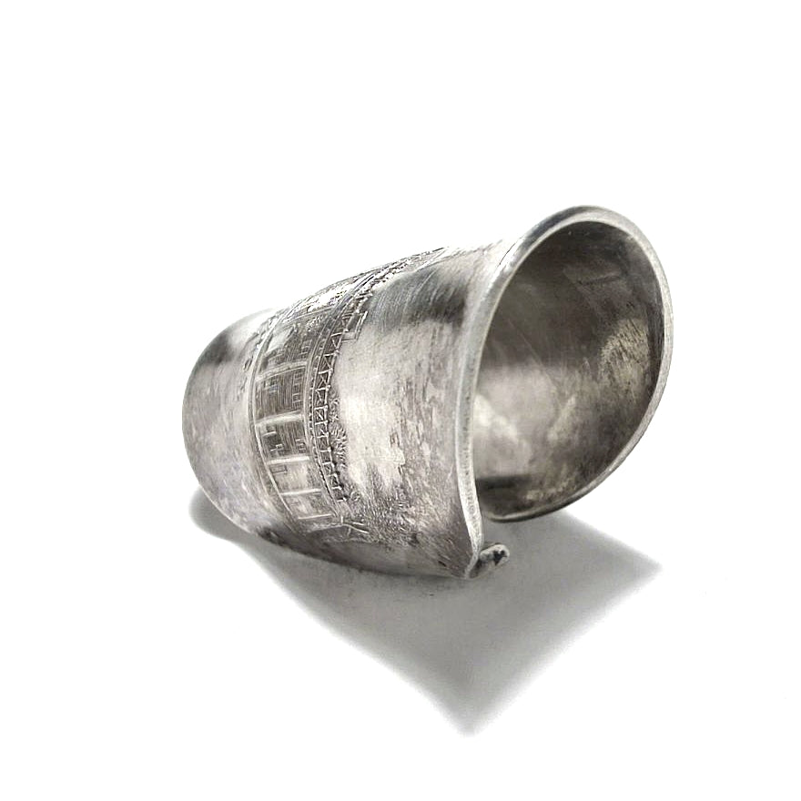 「つぼ」 Spoon Ring　No.6142　18号