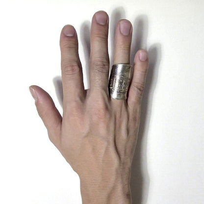 「つぼ」 Spoon Ring　No.6142　18号