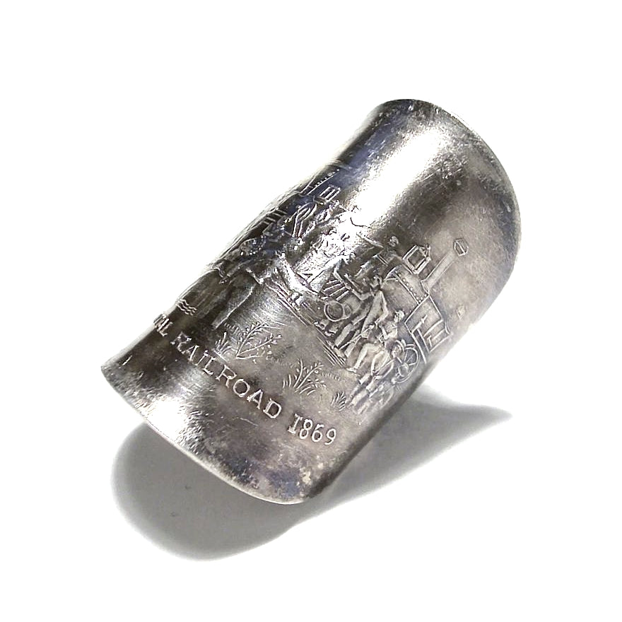 「つぼ」 Spoon Ring　No.6143　18号