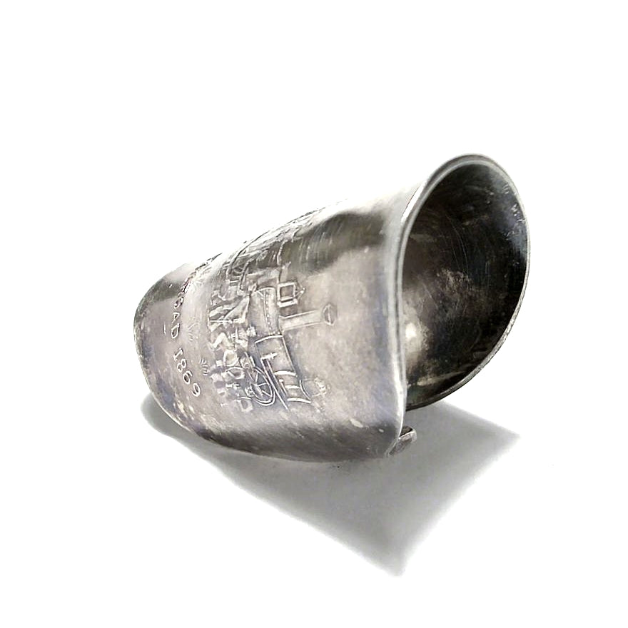 「つぼ」 Spoon Ring　No.6143　18号