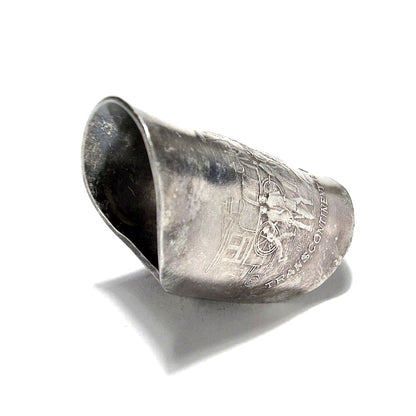 「つぼ」 Spoon Ring　No.6143　18号