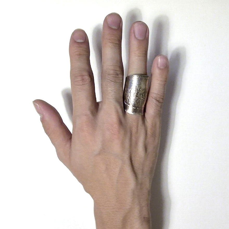「つぼ」 Spoon Ring　No.6143　18号