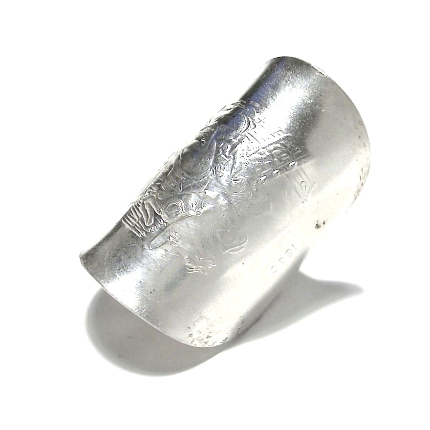 「つぼ」 Spoon Ring　No.6144　22号