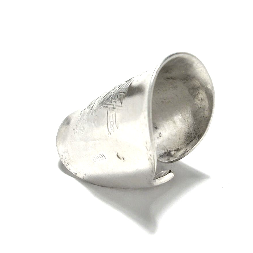 「つぼ」 Spoon Ring　No.6144　22号