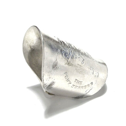 「つぼ」 Spoon Ring　No.6144　22号