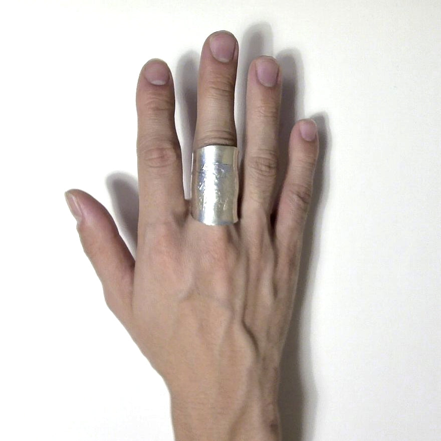 「つぼ」 Spoon Ring　No.6144　22号