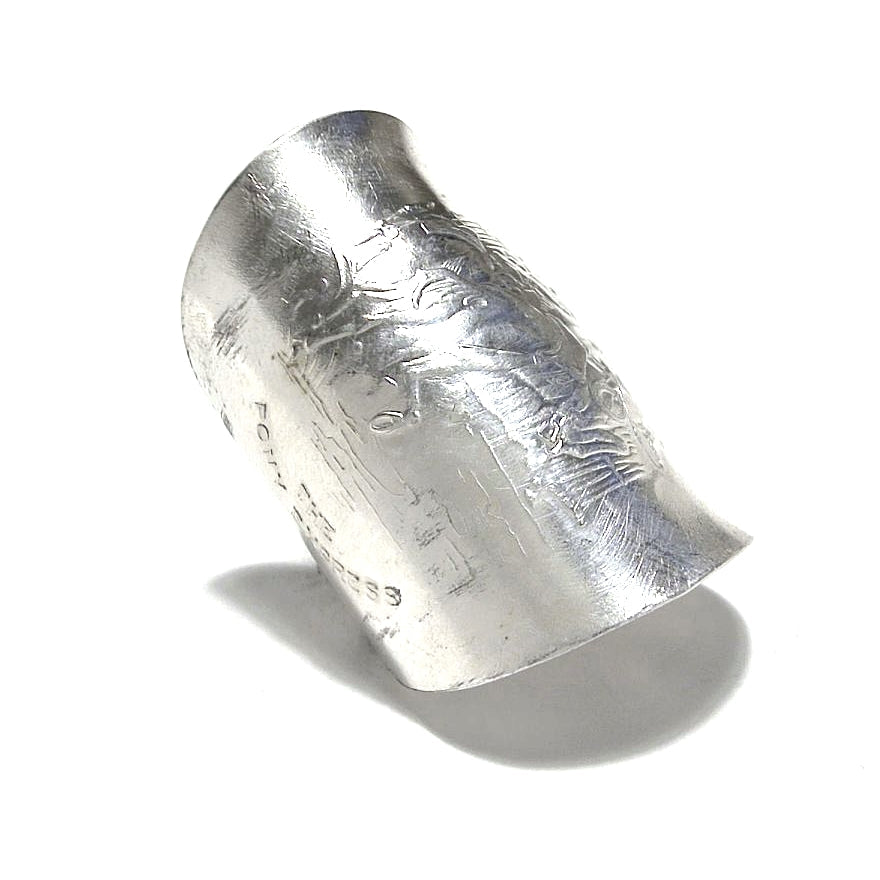 「つぼ」 Spoon Ring　No.6144　22号