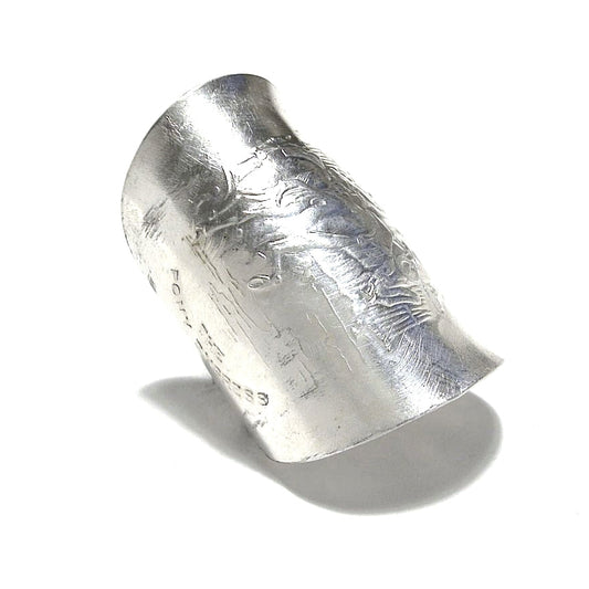 「つぼ」 Spoon Ring　No.6144　22号