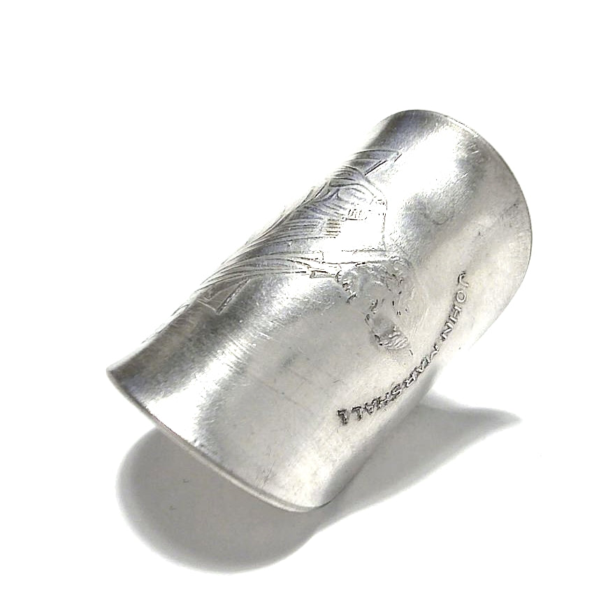 「つぼ」 Spoon Ring　No.6145　17号