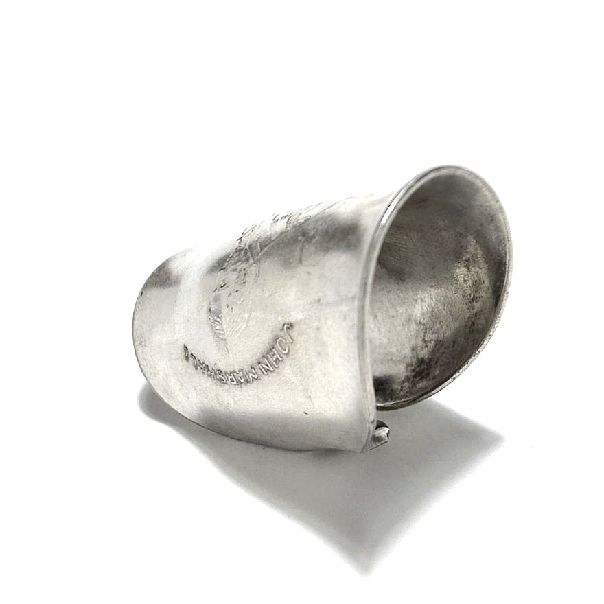 「つぼ」 Spoon Ring　No.6145　17号