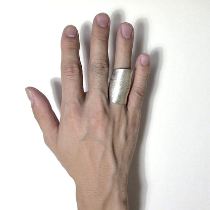 「つぼ」 Spoon Ring　No.6145　17号