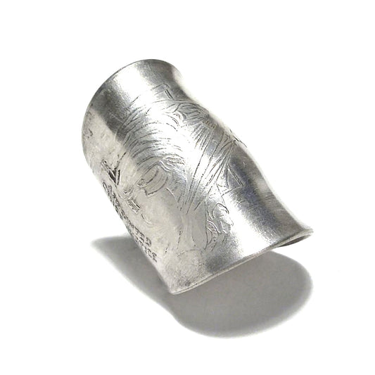 「つぼ」 Spoon Ring　No.6145　17号
