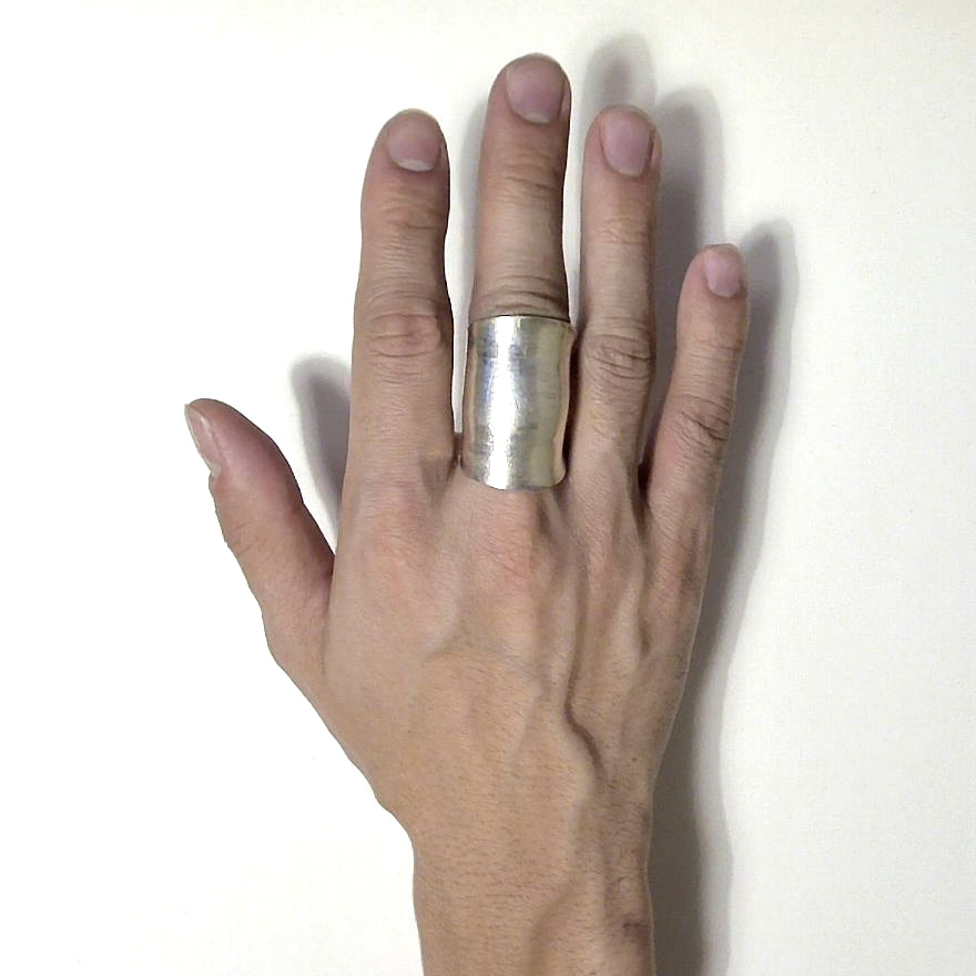 「つぼ」 Spoon Ring　No.6146　20号