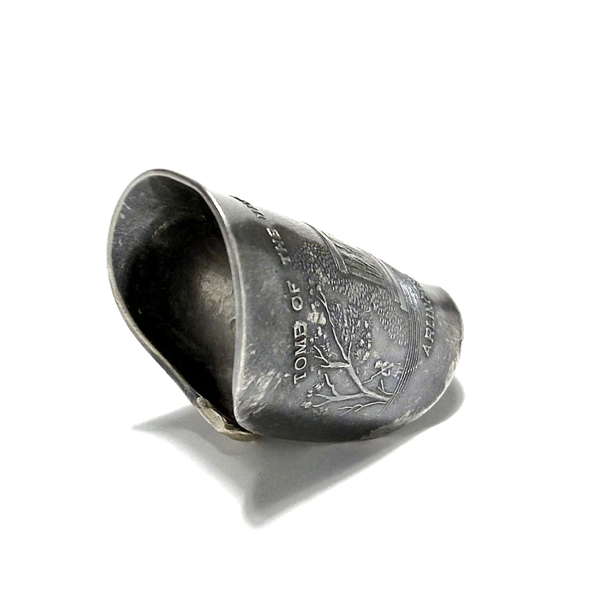 「つぼ」 Spoon Ring　No.6174　20号