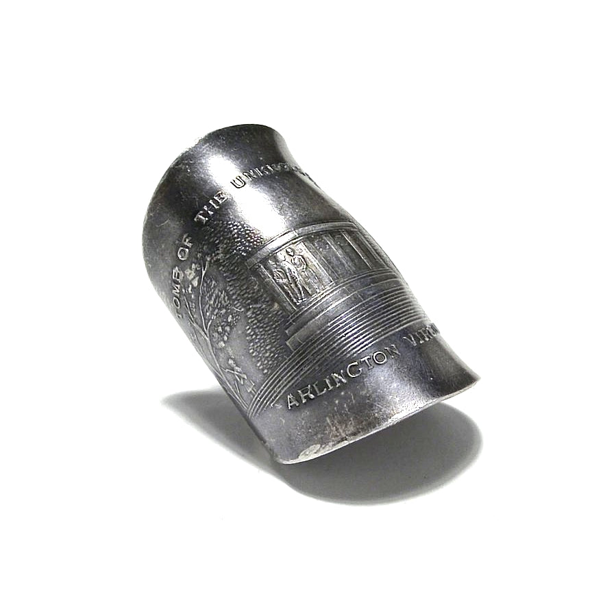「つぼ」 Spoon Ring　No.6174　20号