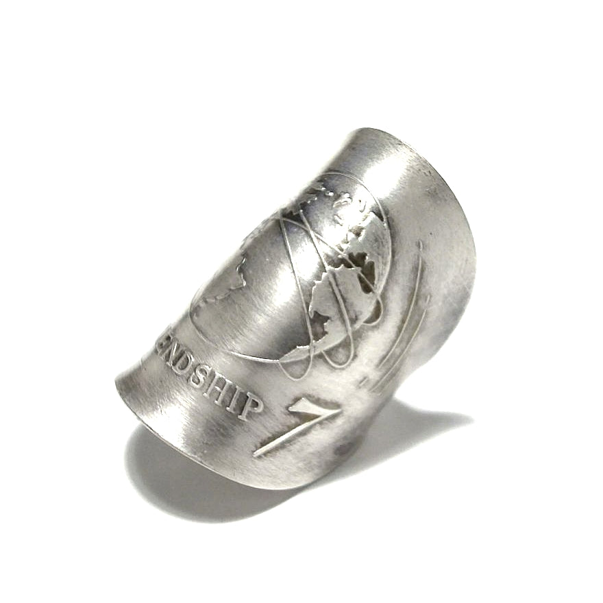 「つぼ」 Spoon Ring　No.6175　19号