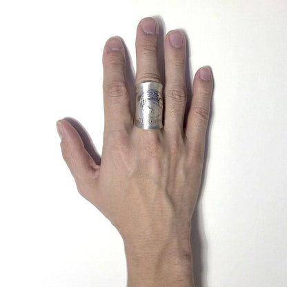 「つぼ」 Spoon Ring　No.6175　19号