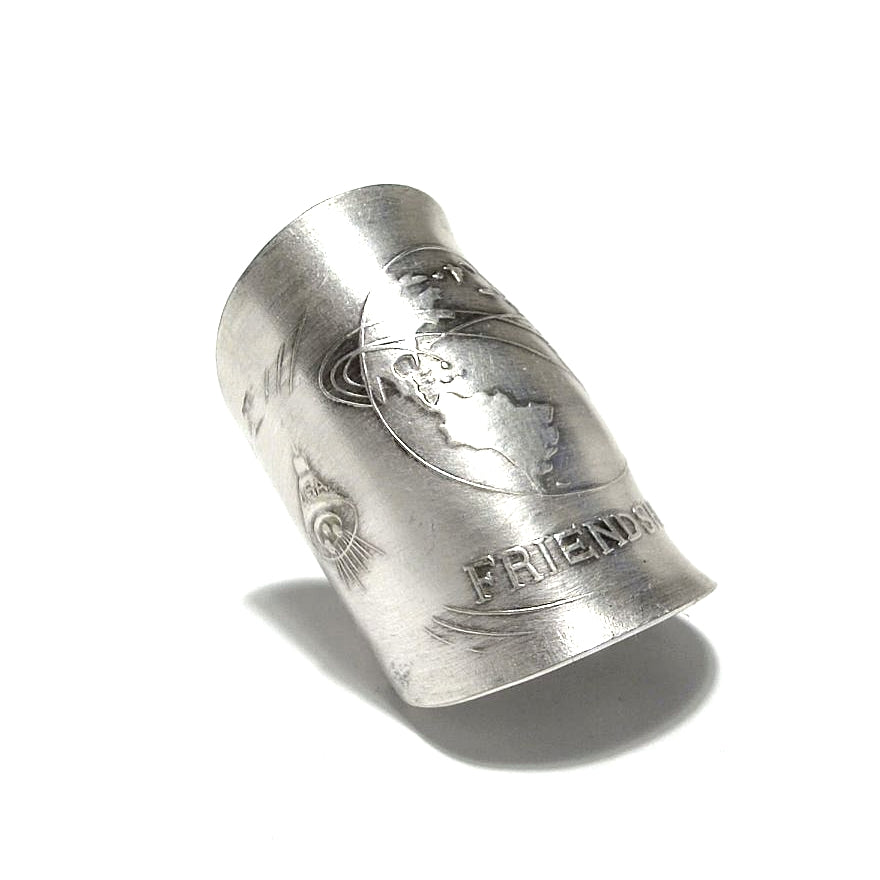 「つぼ」 Spoon Ring　No.6175　19号