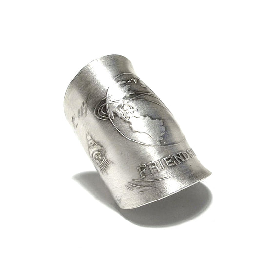 「つぼ」 Spoon Ring　No.6175　19号