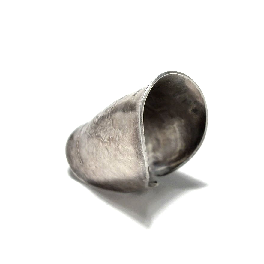 「つぼ」 Spoon Ring　No.6176　18号