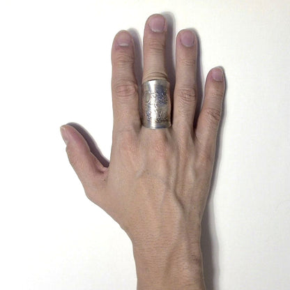 「つぼ」 Spoon Ring　No.6177　21号