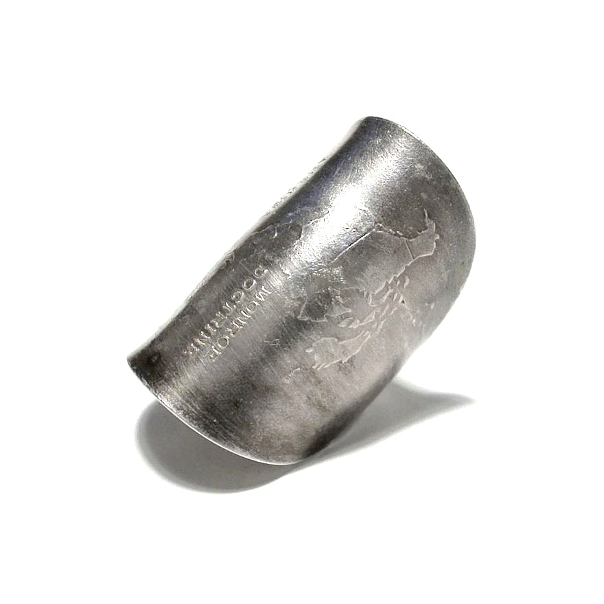 「つぼ」 Spoon Ring　No.6178　19号