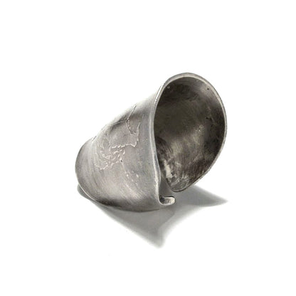 「つぼ」 Spoon Ring　No.6178　19号