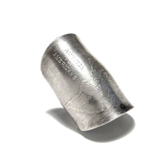 「つぼ」 Spoon Ring　No.6178　19号