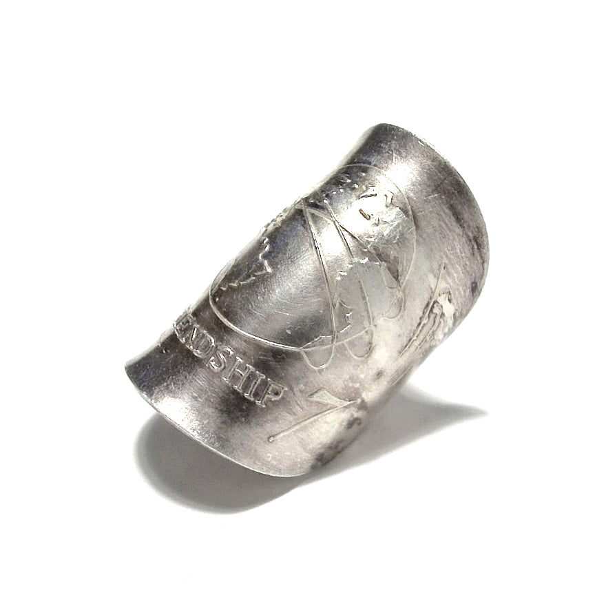 「つぼ」 Spoon Ring　No.6179　19号