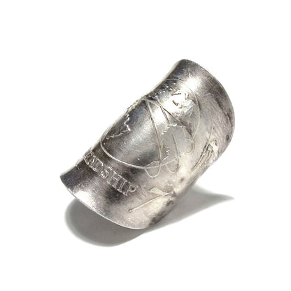 「つぼ」 Spoon Ring　No.6179　19号