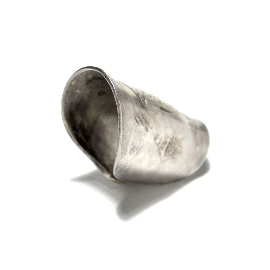 「つぼ」 Spoon Ring　No.6179　19号