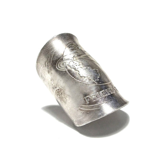 「つぼ」 Spoon Ring　No.6179　19号