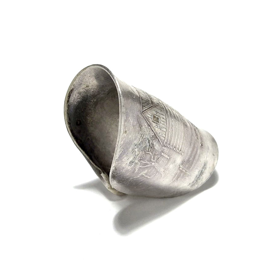 「つぼ」 Spoon Ring　No.6180　21号
