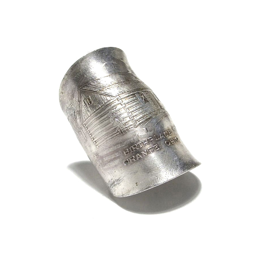 「つぼ」 Spoon Ring　No.6180　21号