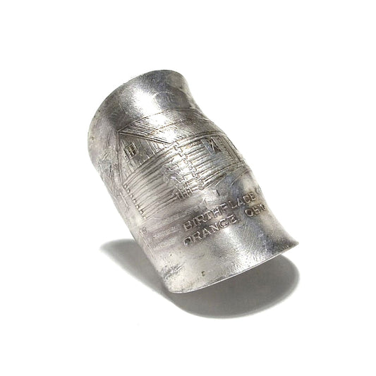 「つぼ」 Spoon Ring　No.6180　21号