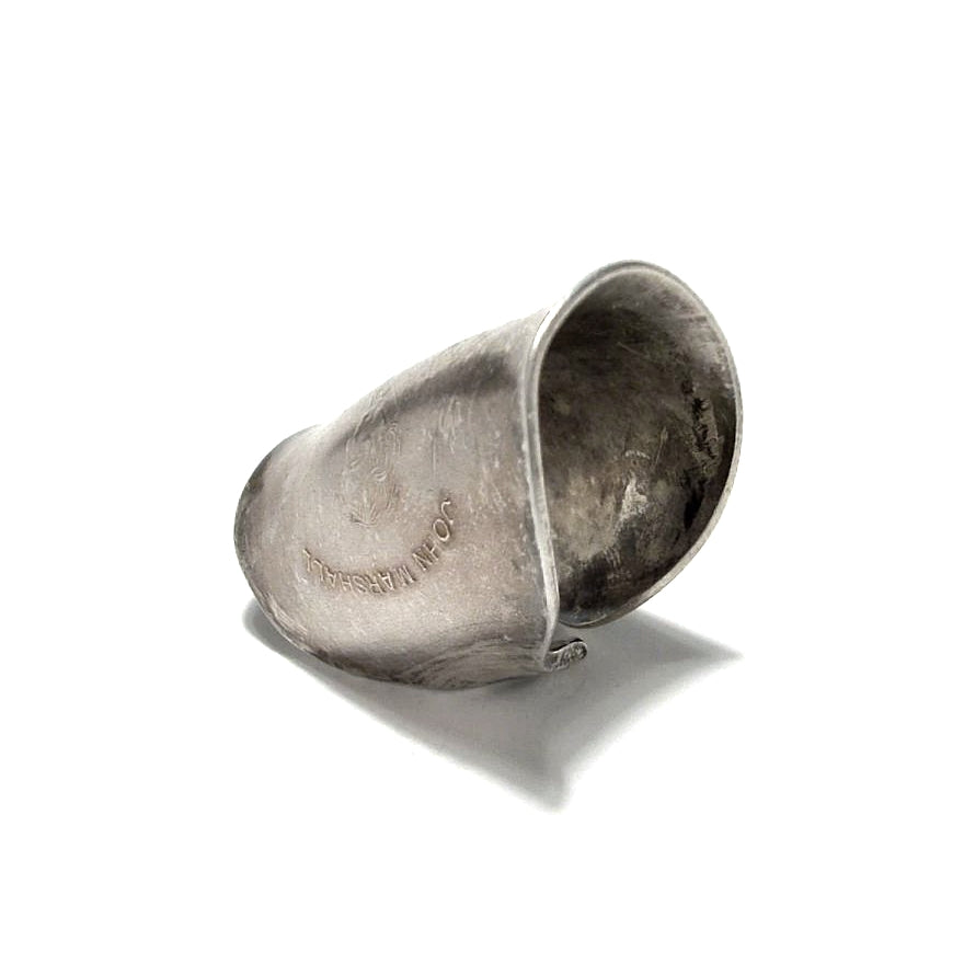 「つぼ」 Spoon Ring　No.6181　17号