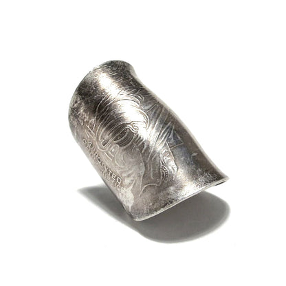 「つぼ」 Spoon Ring　No.6181　17号